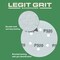 Legit Grit 6 inch Sand paper Disc, 6-Hole, 320 Grit, 50PK LG6-6320-50 - alternate 3